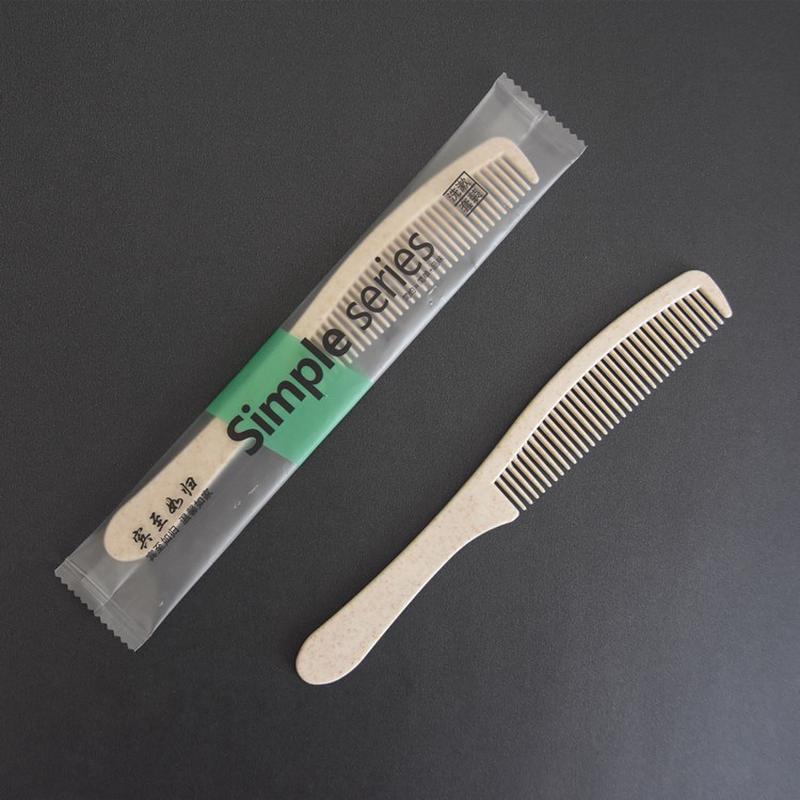 宾馆酒店民宿旅馆客房塑料一次性洗漱用品一次性梳子双色专用新品