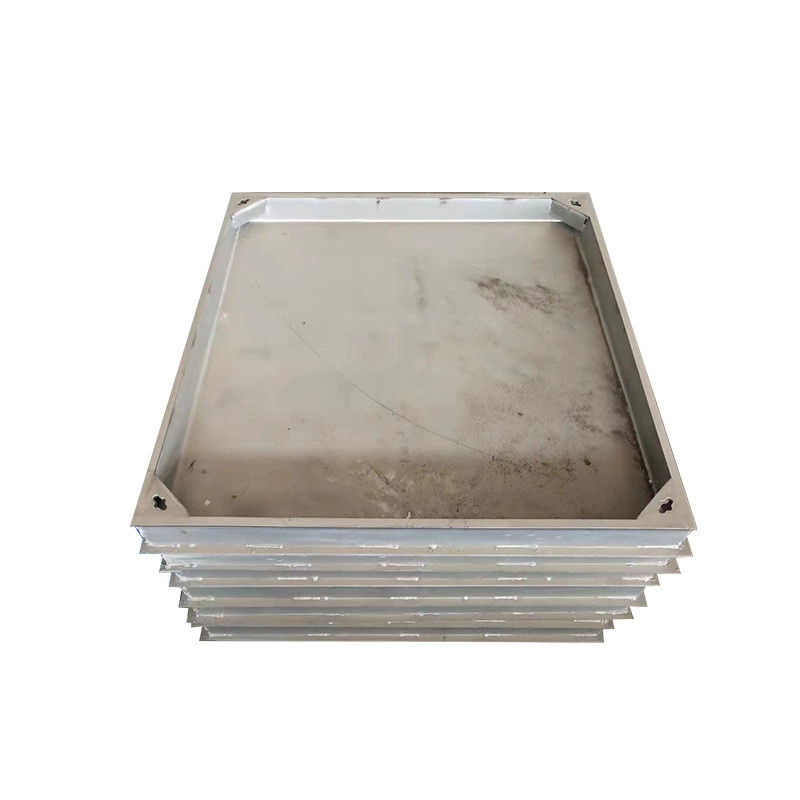 600*600不锈钢井盖排水沟箅子304/301井盖隐形双层方形盖板