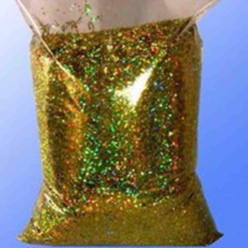 厂家直销镭射金金葱粉pet包装工艺品用镭射金美缝闪粉品质款