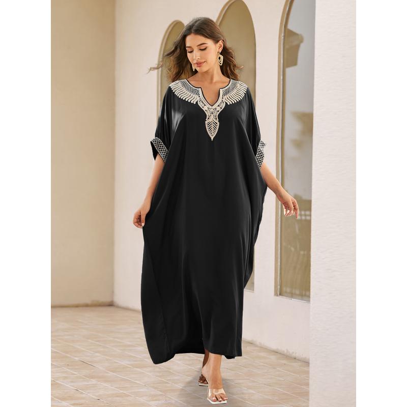 沙滩罩衫）绣度假沙滩罩衫23123l（4色绳