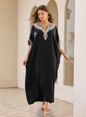 色罩衫绳绣度假沙滩罩衫23123l（4沙滩）