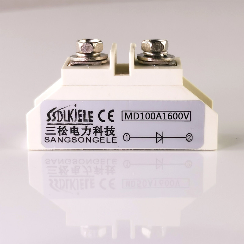 防反续流二极管模块MD100A 110A 55A 25A 5A 50A20A1600V吸盘光伏