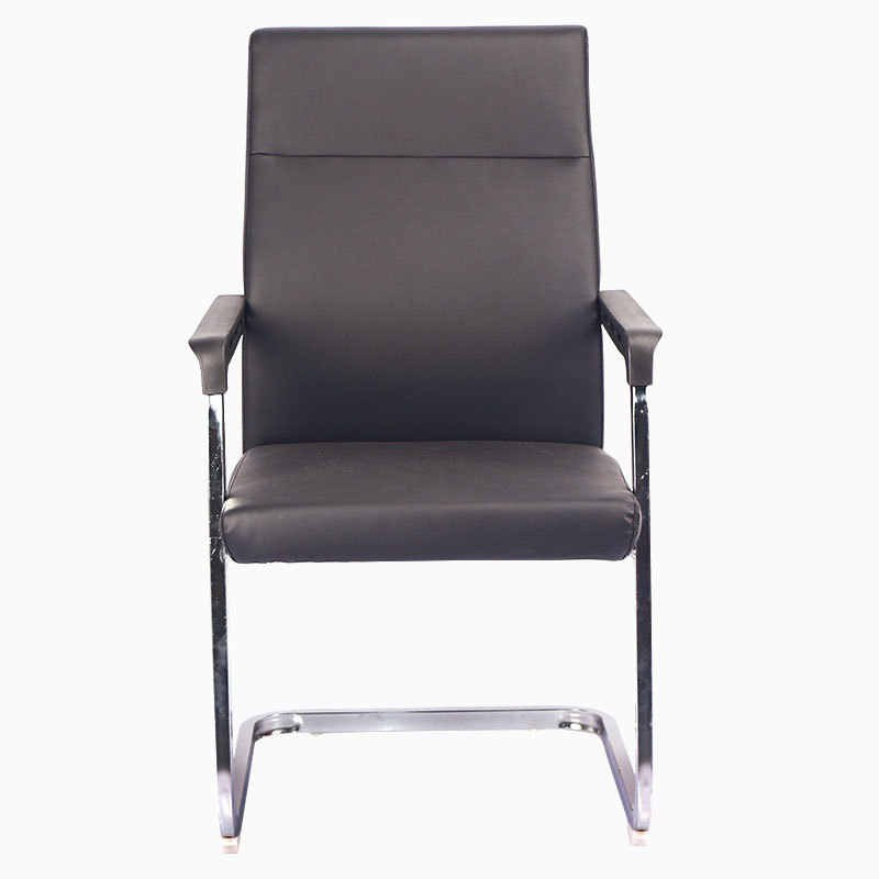 供应2020新款时尚现代可办公家用舒适弓形架会议椅皮电脑椅靠背