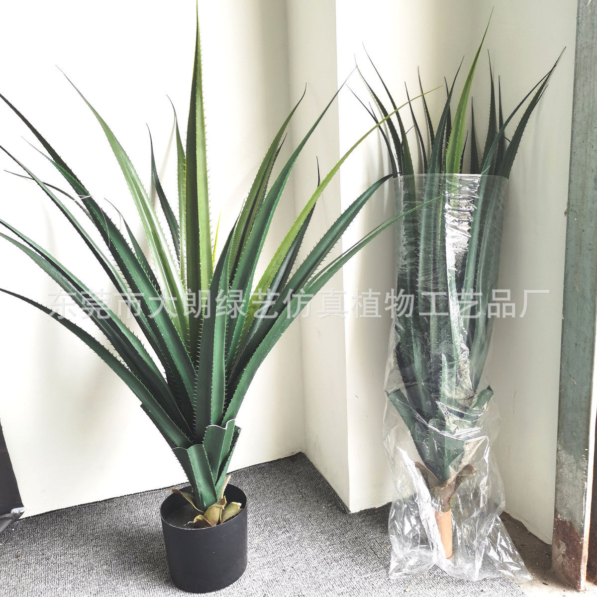 仿真一帆风顺植物盆栽装饰常绿仿真树室内外四季酒店橱窗装饰