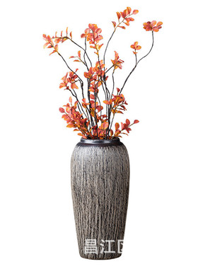 花器高35陶瓷花瓶复古文艺现代简约艺术摆件水酒店会所装饰新中式