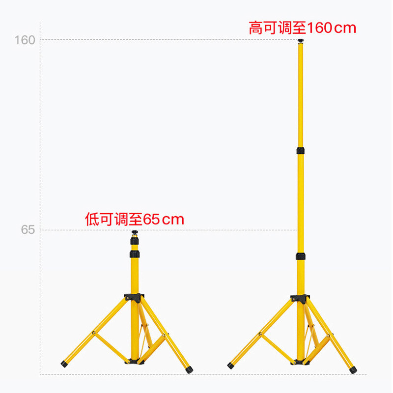 热销新款跨境户外移动支架户外露营工地蓝球场太阳能投光灯防水支