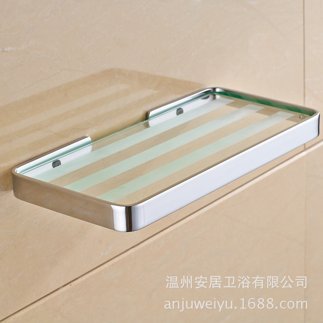 浴室卫生间置物架壁挂式墙上平台洗手间厕所化妆台收纳架