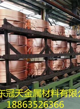 山东现货供应小口径t2紫铜丝纯铜无氧线紫铜0.1-8mmt2紫铜裸线