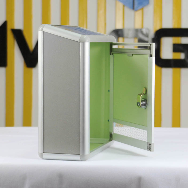 斜面意见箱带锁总经理扫黑铝合金信报箱壁挂式信箱除恶举报箱批发