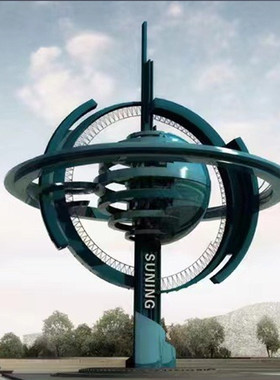 大型广场公园通用抽象户外不锈钢镜面雕塑室外园林不锈钢雕塑