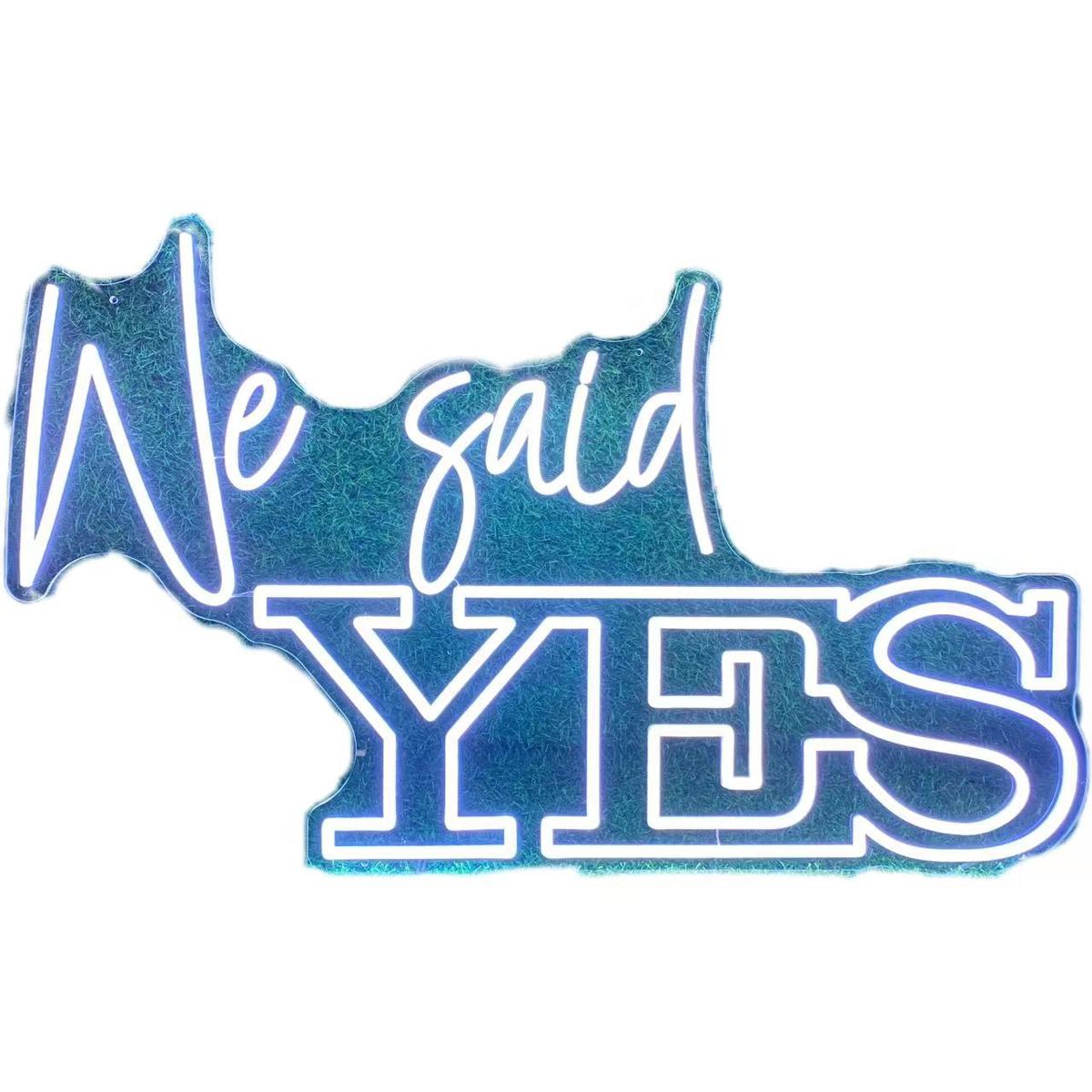 热销款家居装饰批发/定制七彩霓虹灯生日派对婚礼广告牌