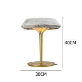 北欧现在高档台灯展厅办公桌客厅卧室别墅书房样板房装 饰树脂灯饰