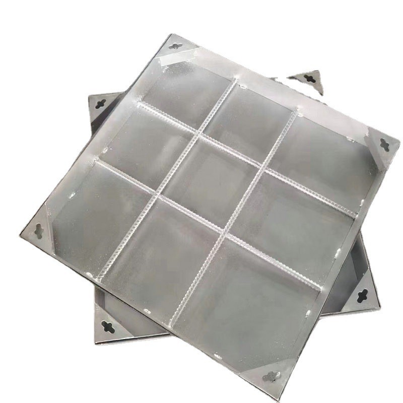 304不锈钢检修口隐形装饰井盖格栅不锈钢篦子雨水地沟盖板定制