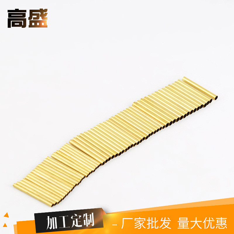厂家金属制造笔管系列黄铜管黄铜厚壁管加工精密黄铜毛细管