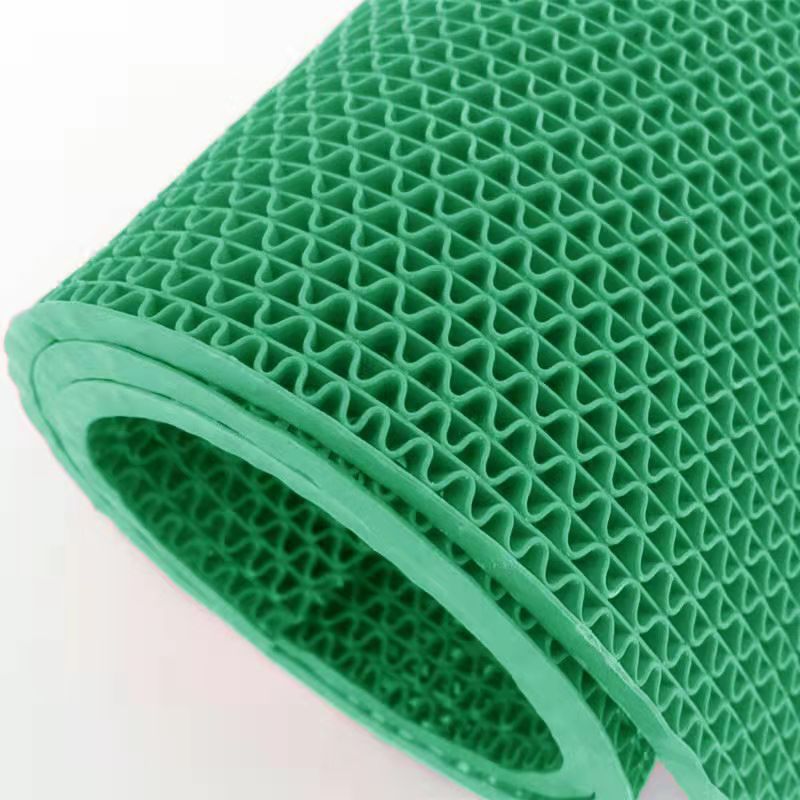 厂家直销S镂空网格防水垫浴室卫生间厕所厨房泳池PVC塑料防滑地垫