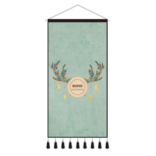 2o6x批发风大号挂毯波西米亚民族风布艺挂画餐厅装 饰画民宿墙饰壁