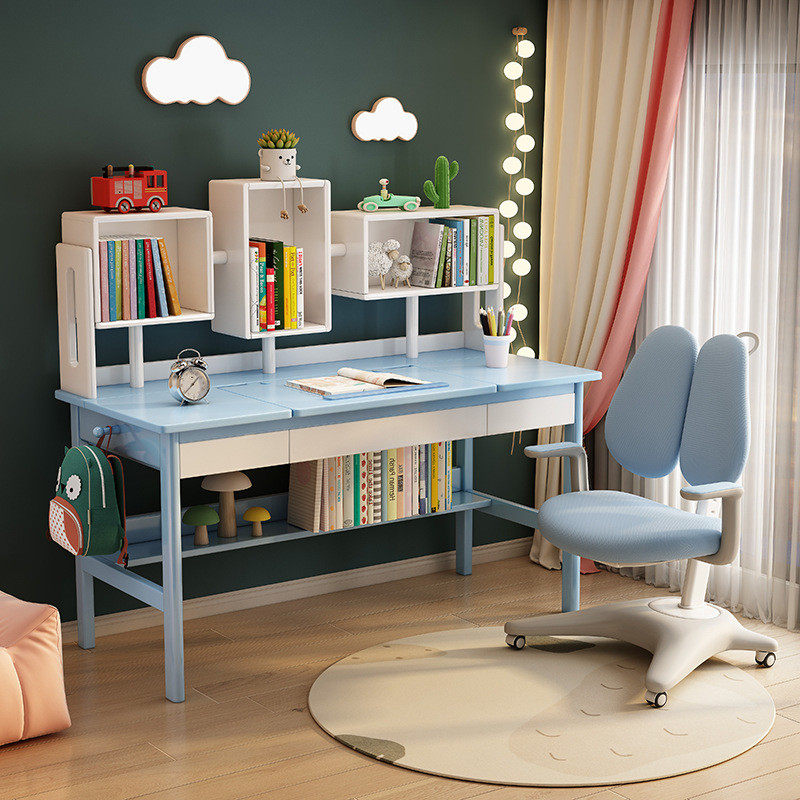 儿童书桌书架书柜一体写字桌学生桌子学习桌椅套装女孩卧室电脑桌,农机/农具/农膜,其它农用工具,淘宝优惠券,粉丝福利购,淘宝优惠卷