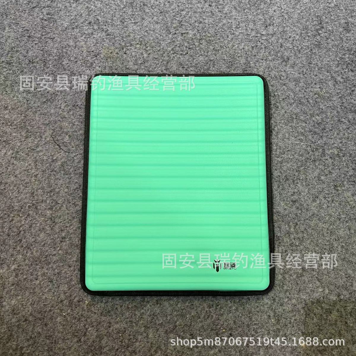 名徒钓箱坐垫高弹透气变形发泡防水多功能可移魔术贴不防滑鱼箱垫
