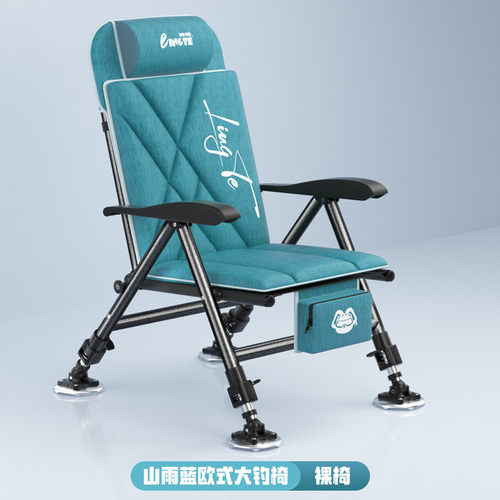 钓椅全地形欧式钓椅可躺式多功能钓鱼椅便携可升降垂钓椅