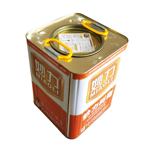 厂家定制加工妙力103A强力型粉胶皮具制品盖头托大身折边用胶水