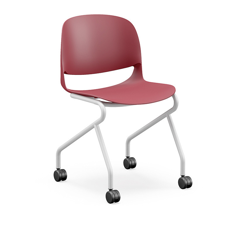 椅简约餐椅塑料椅办公椅北欧轻奢靠背椅家用休闲椅饭堂网红培训椅