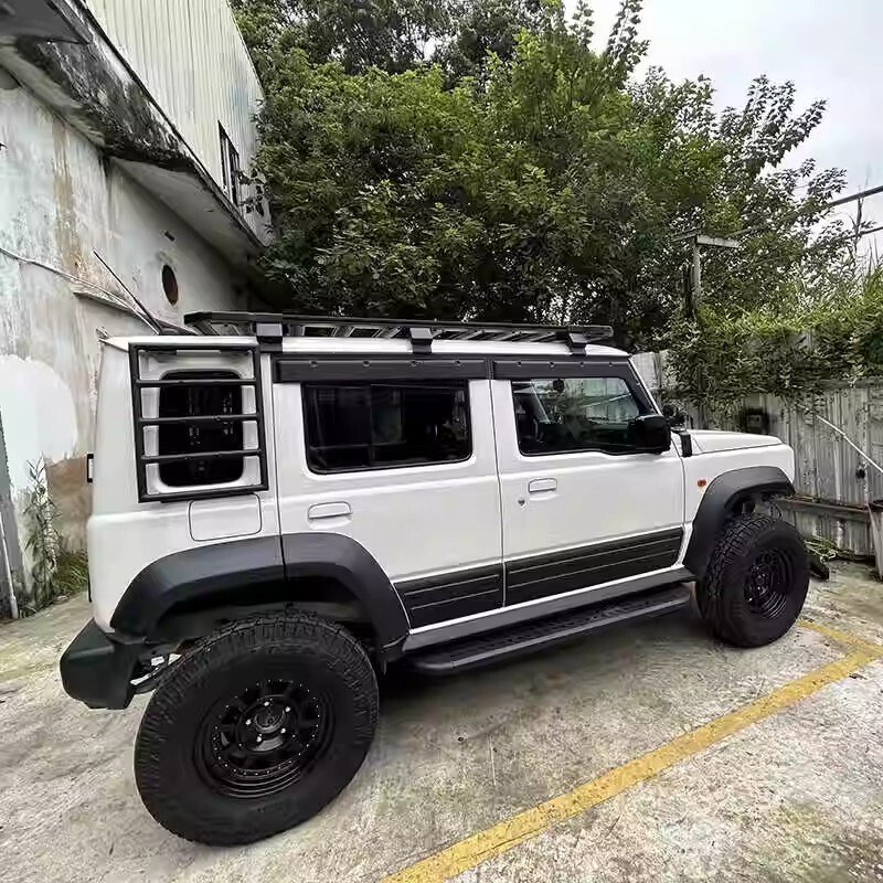 热销适用20232024吉姆尼jimny防刮饰条车门防护板四门版饰条五门