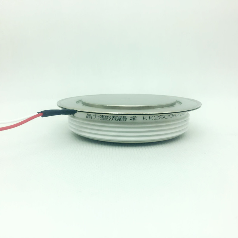 热销快速晶闸管kk2500a2500v晶正牌快速可控硅炉中频专用2500a晶
