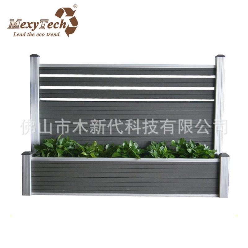 别墅山木新代木塑围栏栅栏户外佛花园木围栏护栏塑木板