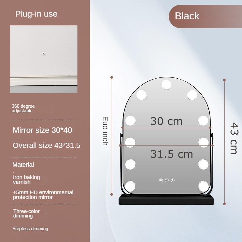 提炼镜便化妆镜关键词方形大中小随身美妆补妆梳妆台公主镜复