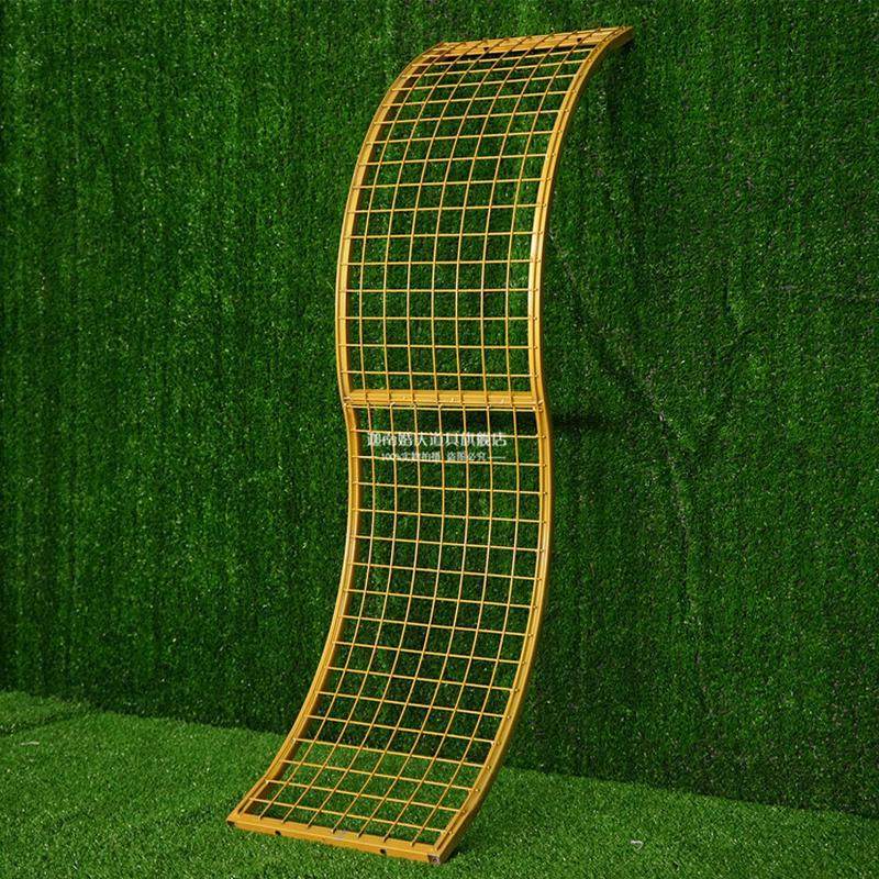 婚庆铁艺网格路引s形大波浪t台装饰摆件新款道具舞台吊顶婚礼用品,节庆用品/礼品,拉花,淘宝优惠券,粉丝福利购,淘宝优惠卷