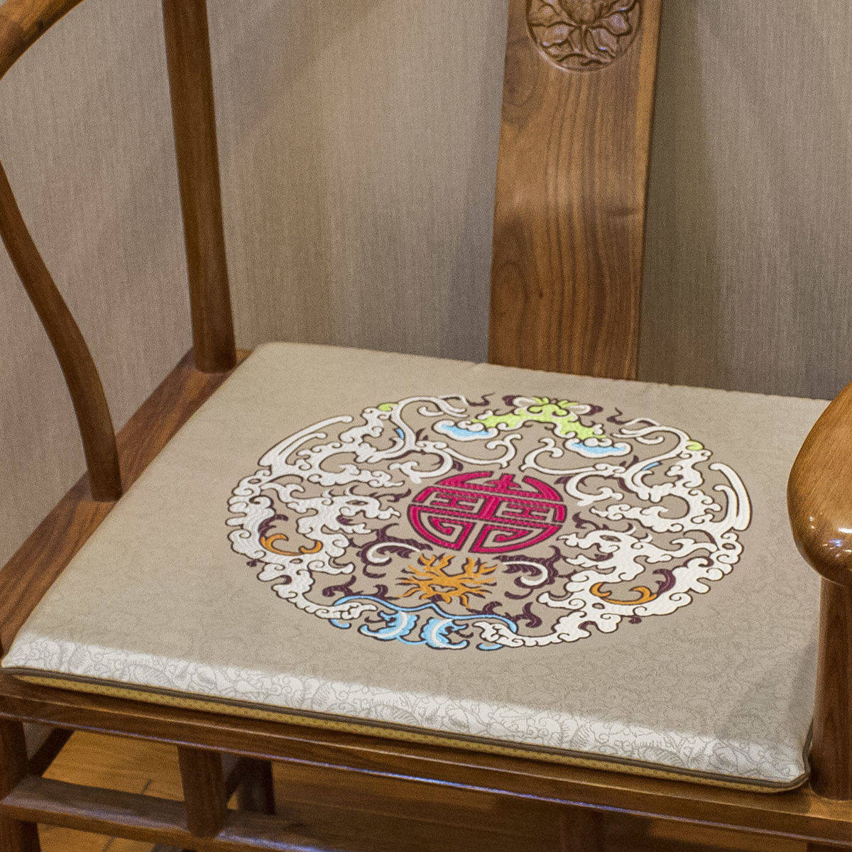 中式红木椅子坐垫太师椅茶椅坐垫红木沙发坐垫圈椅老船木坐垫,居家布艺,椅垫,淘宝优惠券,粉丝福利购,淘宝优惠卷