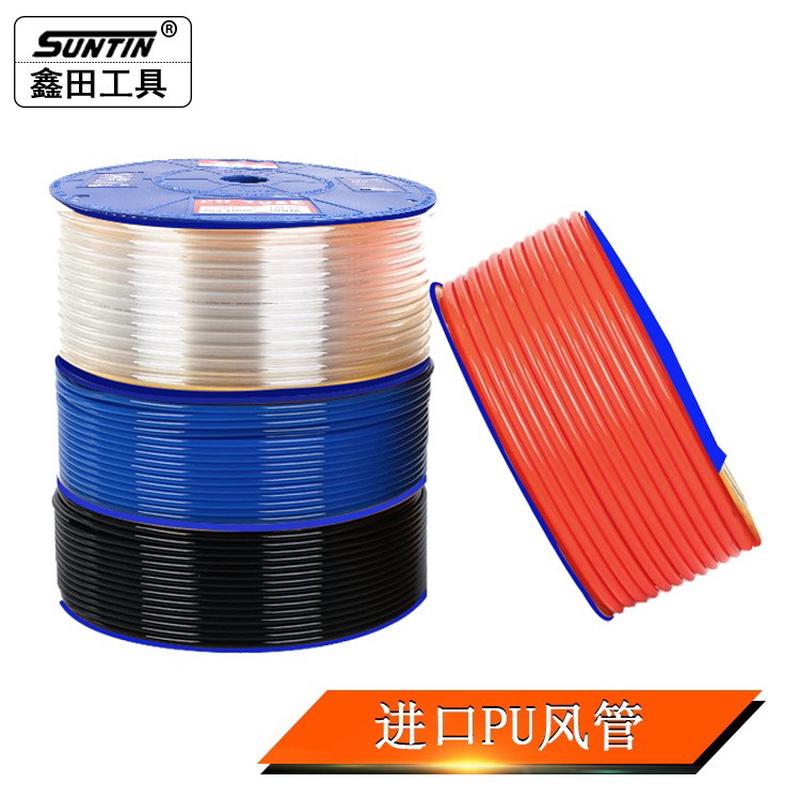 鑫田高压PU8*5气管空压机气动软管外径8MM /12*8/10*6.5/6*4/16