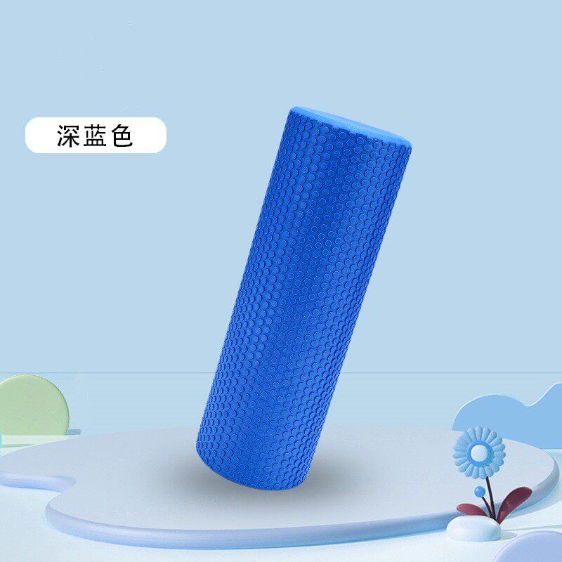 实心泡沫轴定制初学者滚轮瑜伽按摩肌肉放松长款圆柱健身贴牌