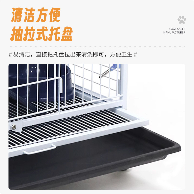 侧开门猫笼子折叠猫别墅双层多层猫舍猫笼宠物猫咪用品猫爬架笼子