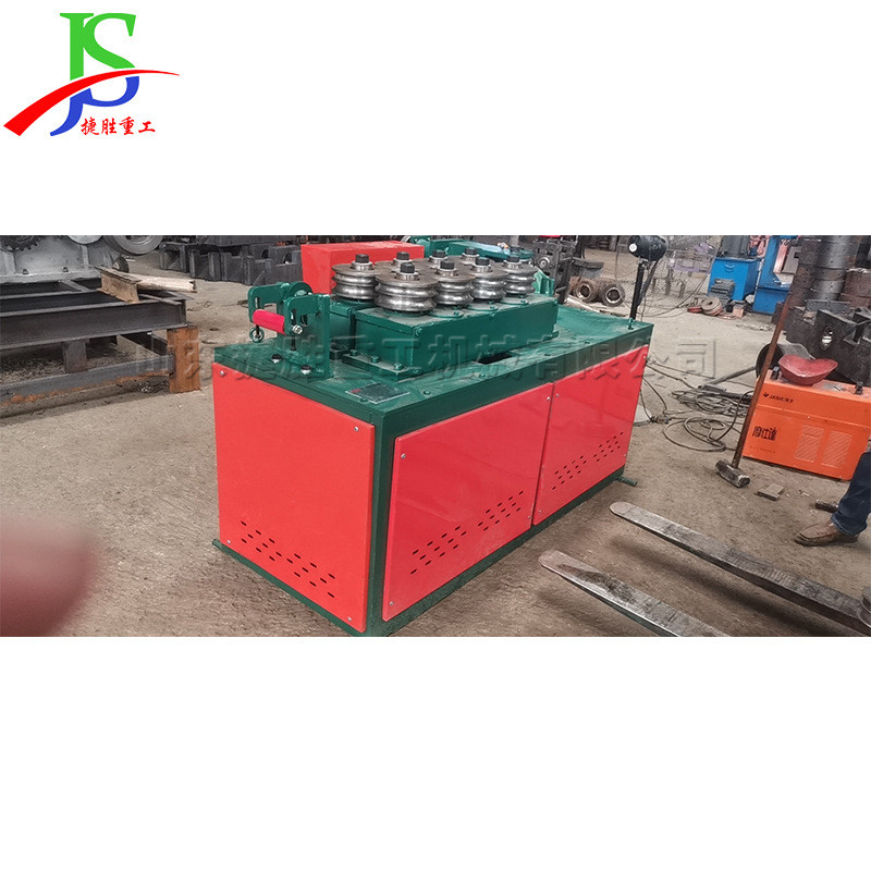 热销几字钢c型钢九轮弯弧机plc数控全自动弯管机液压数控盘管机