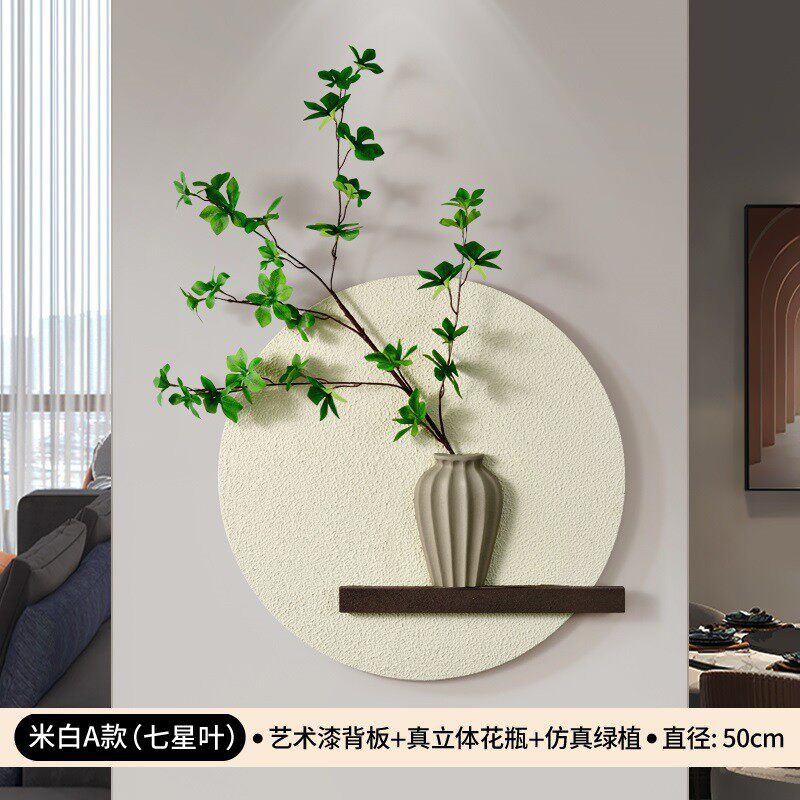 餐厅入户门绿植壁挂花器创意墙面装饰花瓶挂件玄关背景立体植物墙