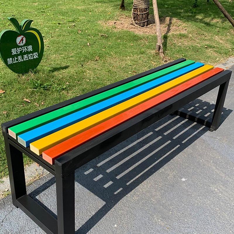 热销户外休息椅室外椅子园林公园椅子长椅排椅长条长凳椅子广场休