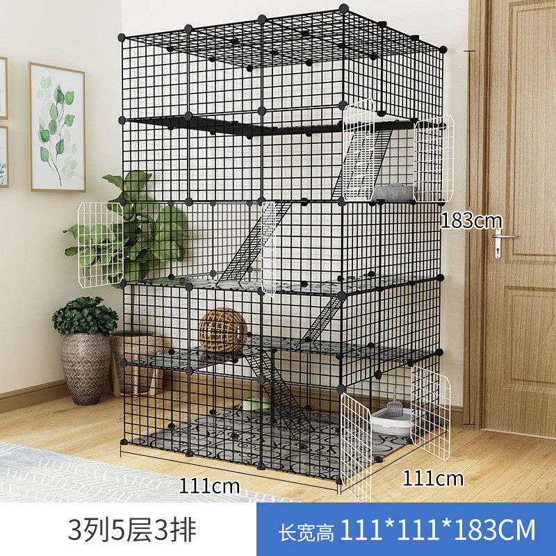 猫家用别墅自由空间室内猫笼子舍大号猫笼别墅猫咪猫窝