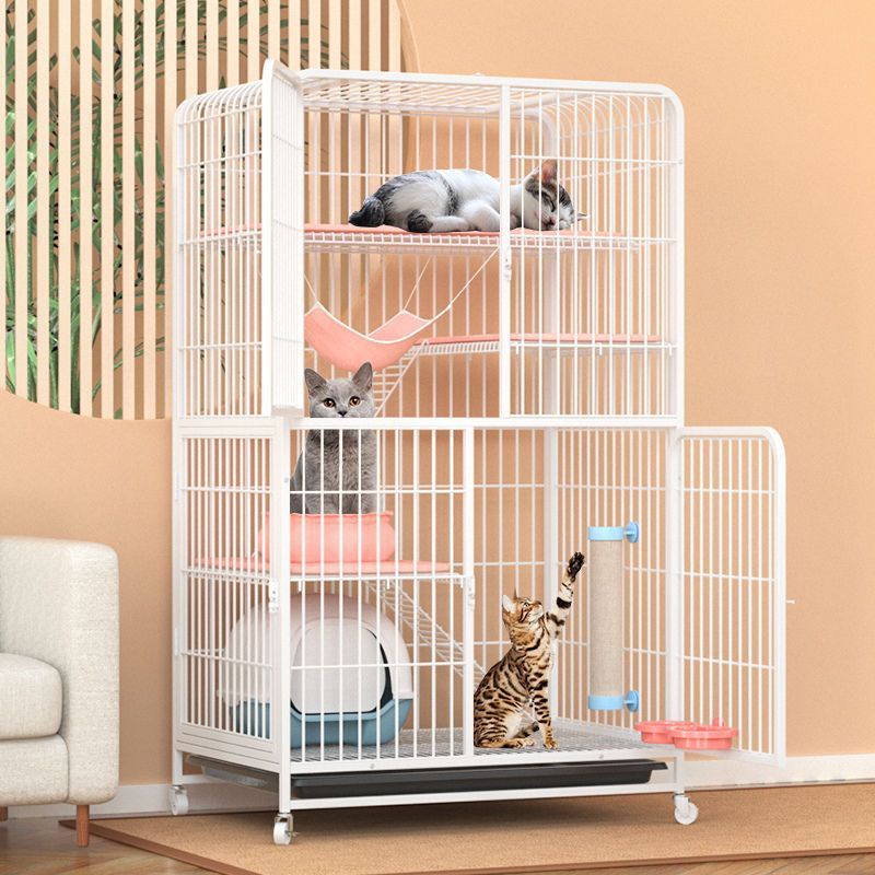 成年猫笼子三层超大号猫别墅家用猫咪笼猫舍小型幼猫笼带厕所