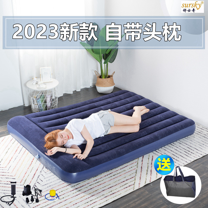 工厂直销充气床垫单人网红家用双人可折叠气垫床露营地