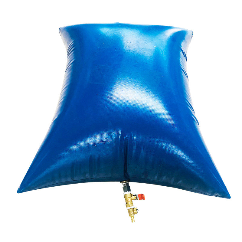 pvc蓝色夹网布水囊优质枕型水囊可制定PVC夹网布水囊