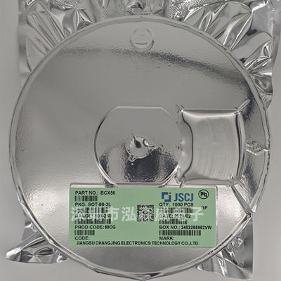 热销cj长晶长电bcx53-16bcx56-16-10丝印blbhbkalahak三极管sot89