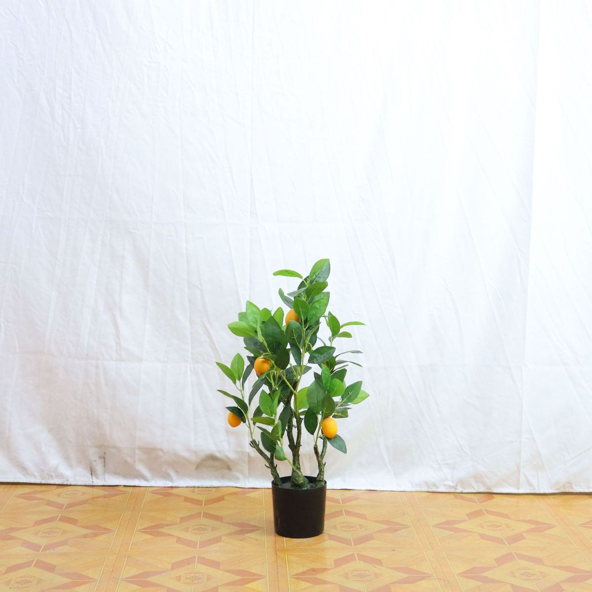 仿真植物装饰柠檬树绿植假树客厅北欧ins落地盆栽摆件室内仿真树