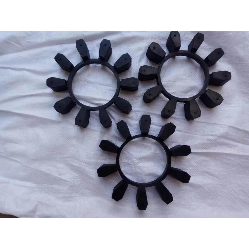 联轴器星型橡胶缓冲垫聚氨酯梅花垫缓冲块