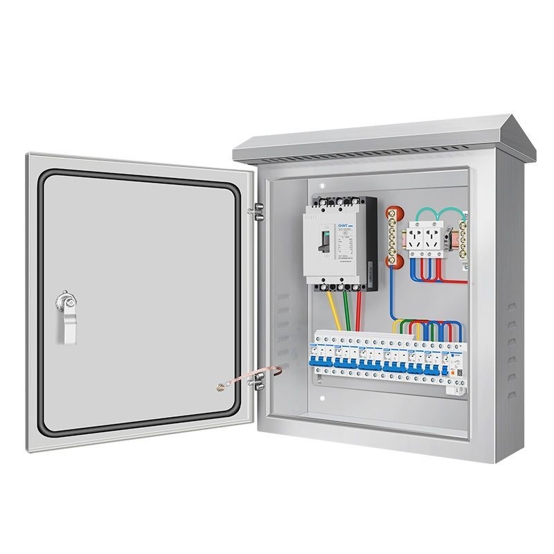 信息304不锈钢配电箱明装防尘电气控制电箱ip54成套低压配电柜