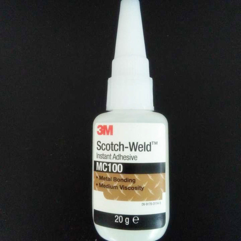 3M MC100瞬干胶 金属粘接胶 MC100瞬间胶 快干胶水