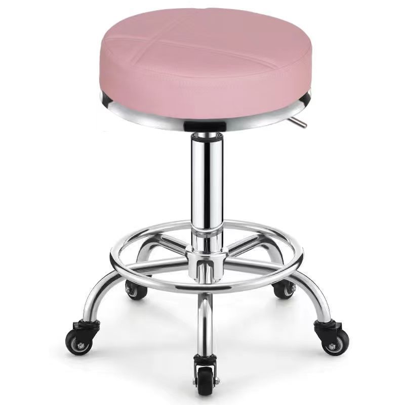 美容凳子理发店升降大工凳圆凳旋转美发椅滑轮美甲凳子美容店专用