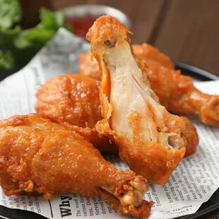 立信妙脆鸡腿10kg整箱半成品冷冻油炸脆皮鸡腿藤椒鸡腿琵琶腿商用