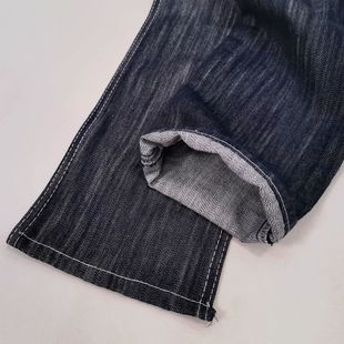 全棉舒适10 牛仔柔软牛仔面料 7全竹无弹活性染不易掉色竹节风格