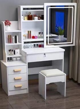 简易小户型梳妆台dresser一体化妆桌卧室出租屋收纳柜化妆台